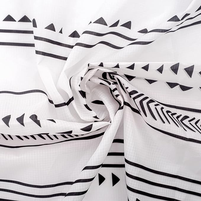 Large Beach Blanket for 1-4 Adults, 78''×86'' Waterproof Sandproof Beach Blankets with 4 Stakes & 4 Corner Pockets, Polyester Lightweight Foldable Outdoor Picnic Mat for Travel, Camping, Hiking