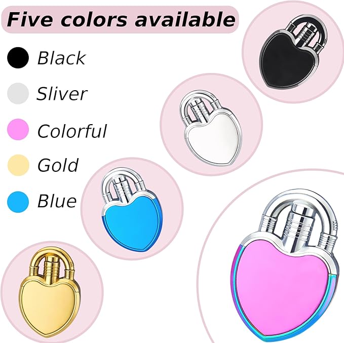 Cute Pretty Lighter Butane, Soft Flame Lighter Fashion Nice Lighter, Unique for Women Candles Gift Camping BBQ (No Butane Fule) (01#)