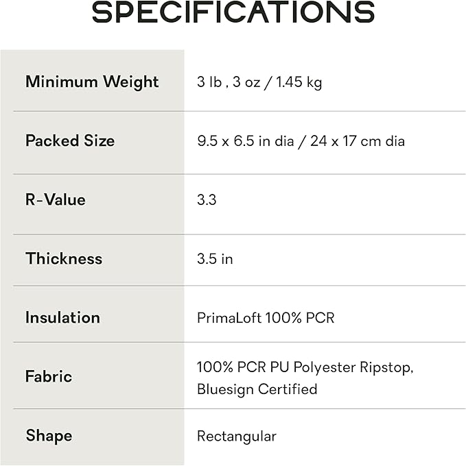 NEMO Quasar 3D Lightweight Sleeping Pad