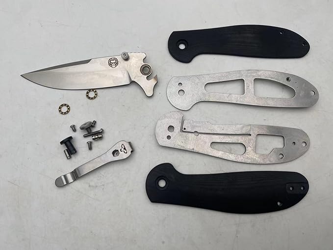 Holtzman's Gorilla Survival 'The Silverfox' M390 Steel Body Folding Knife