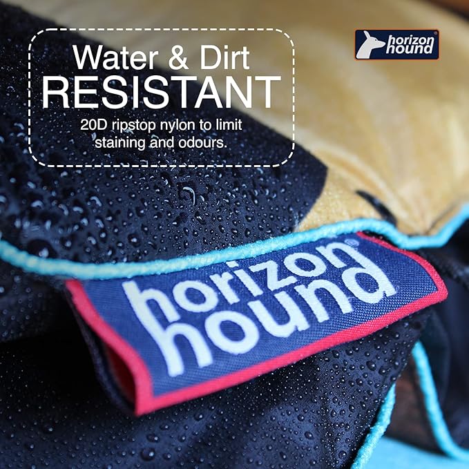 Horizon Hound Down Camping Blanket - Outdoor Travel Quilt | Sustainable, Insulated, Lightweight & Warm Gear for Sleep, Camping, Stadium, Hiking & Festivals | Water Resistant, Packable & Compact