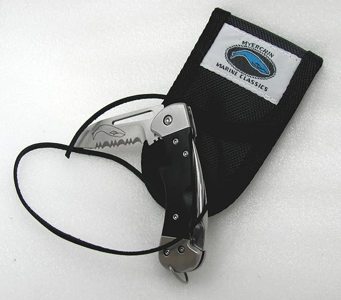 Myerchin Knives BF377P Generation 2 Professional Black G10 Handle Crew Pro Rigging Tool