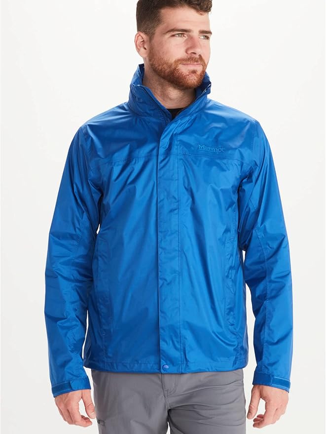 MARMOT Men's Precip Eco Waterproof Rain Jacket - 100% Recycled, Breathable, Lightweight, Packable Raincoat