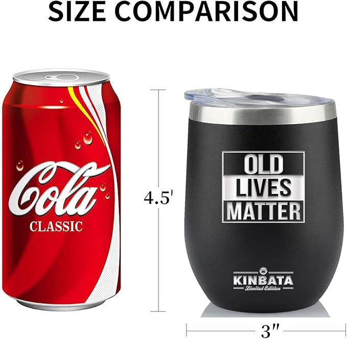 Birthday Gifts for Dad-Fathers Day Best Gifts for Dad from Daughter,Wife,son Gifts for Men Who Wants Nothing Best Presents for Dad 12OZ Black Old