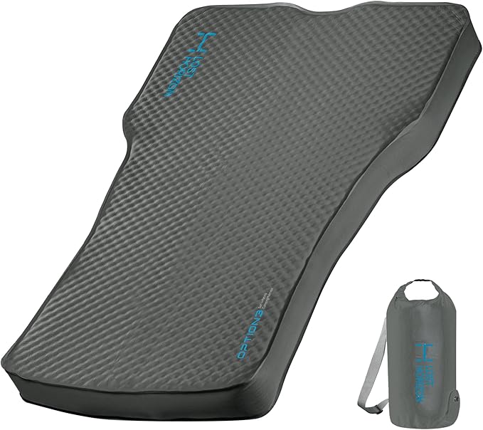 LOSTHORIZON Tesla Camping Air Mattress with Foam, Self Inflating Sleeping Pad, 4.5" Thick, with Air Pump, Model 3