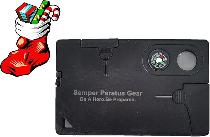 Gifts for men MultiTools - 10 in 1 Credit Card Pocket Multi Tool for everyday use - Home, Work or Outdoors(1 Pack)