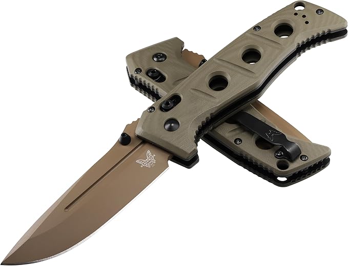 Benchmade - Adamas 275 Tactical Knife with Olive Drab G11 Handle (275FE-2)
