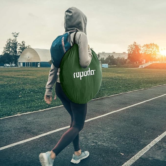 ROPODA Pop Up Tent 83inches x 48inches x 48inches, Upgrade Privacy Tent, Porta-Potty Tent Includes 1 Removable Bottom, 8 Stakes, 1 Removable Rain Cover, 1 Carrying Bag