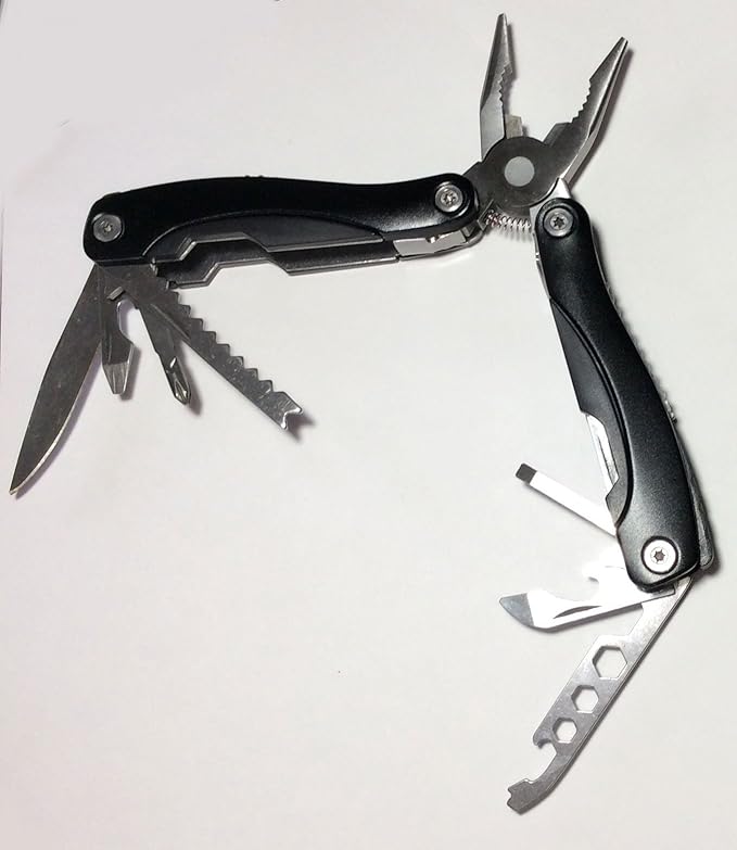 Stainless Steel Multi Purpose Folding Multitool With Pliers