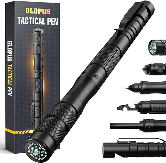 Stocking Stuffers for Adults Men, 9 In 1 Tactical Pen Gifts for Men, Men Gifts for Dad Boyfriend Him Grandpa Husband for Christmas Gifts, Cool Gadgets for Men, Unique Gifts for Men Who Want Nothing