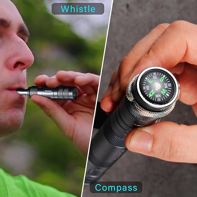 Gifts for Men Women POXIMO 9 in 1 Multitools, Stocking Stuffers EDC Multi Tool for Camping Hiking Surviving, Gift for Father Dad Husband Him Multi-Tool Survival Kits, Birthday Gifts Gadgets