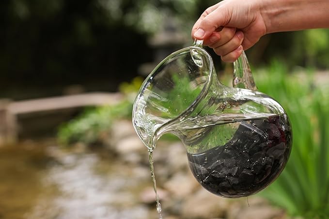 Heka Naturals Shungite Water Filter Crystals, 500g, Multipurpose Decor, Water Purifier, Balance & Protection, Gift of Wellbeing