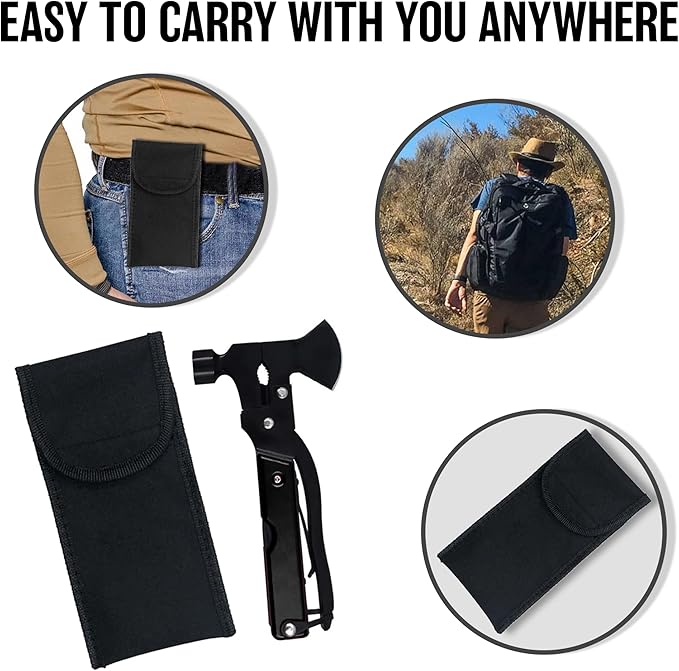 Multitool Hammer For Dad, Multitool Camping Hammer For Dad, Gifts For Father's Day