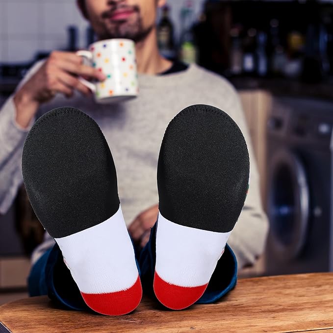 4 Pairs Neoprene Toe Covers Warmers Black Feet Warmers Thermal Toe Covers Wading Socks Camping Foot Warmers for Women Men Cycling Running Hiking Skiing Ice Baths Outdoor Winter Activities