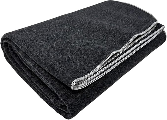 80% Wool Blanket - 5 lbs, Warm, Thick, Washable, Large 60" x 88" Military Camping Blanket, Super Soft - Great for Cold Weather, Camping, Hiking, Outdoors, Home, Survival & Emergency
