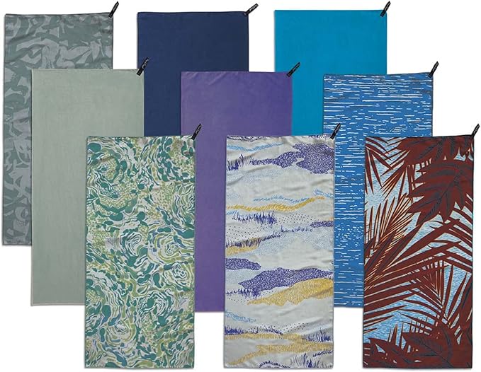 PackTowl Personal Ultralight Microfiber Camping and Travel Towel, Midnight, Body