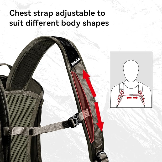 KAILAS Hurricane 20L 26L Hiking Backpack Lightweight Trekking Daypack Small Backpacks for Traveling Camping Outdoor