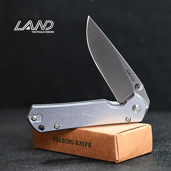 LAND Outdoor Hunting Survival Camping EDC Tool Pocket Folding Knife (912)