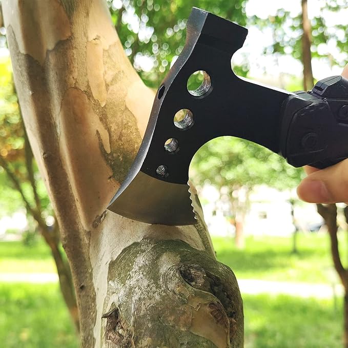 Gifts for Dad from Daughter Son,All in One Survival Tools Axe Hammer Multitool Camping Accessories,Birthday Father's day Christmas Thanksgiving day Gift Ideas for Men Father Him,ATH-702