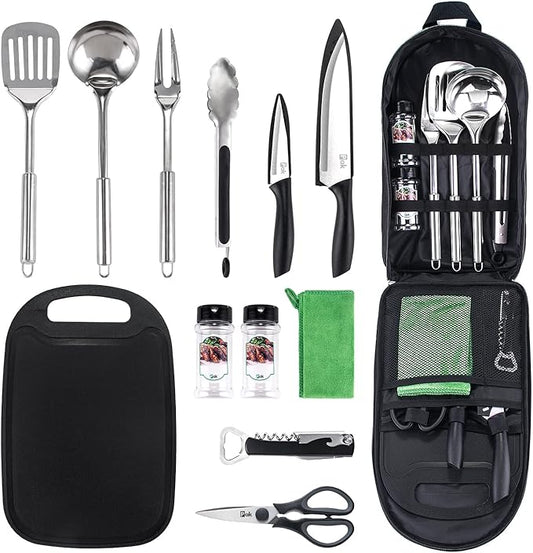 Pak Camping Cookware, Camp Kitchen, Camp Cookware, Camping Utensils Set, Camping Kitchen Set, Camping Cooking Set, Camping Cooking Utensils, Camping Cookware Set, Camping Accessories Cooking, RV Camp