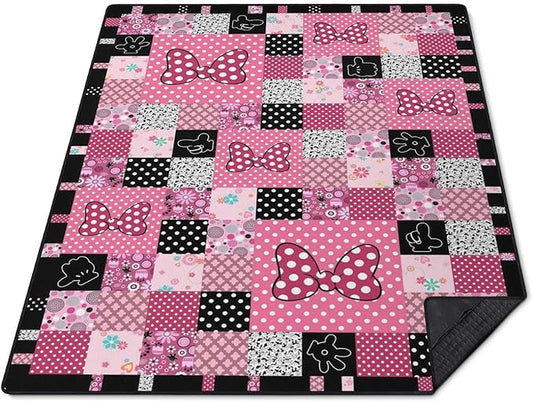Pink Picnic Blanket Waterproof Foldable Extra Large Picnic Mat Beach Blanket 60"x80" for Camping Beach Hiking Patio Party Outdoor Decor Gifts