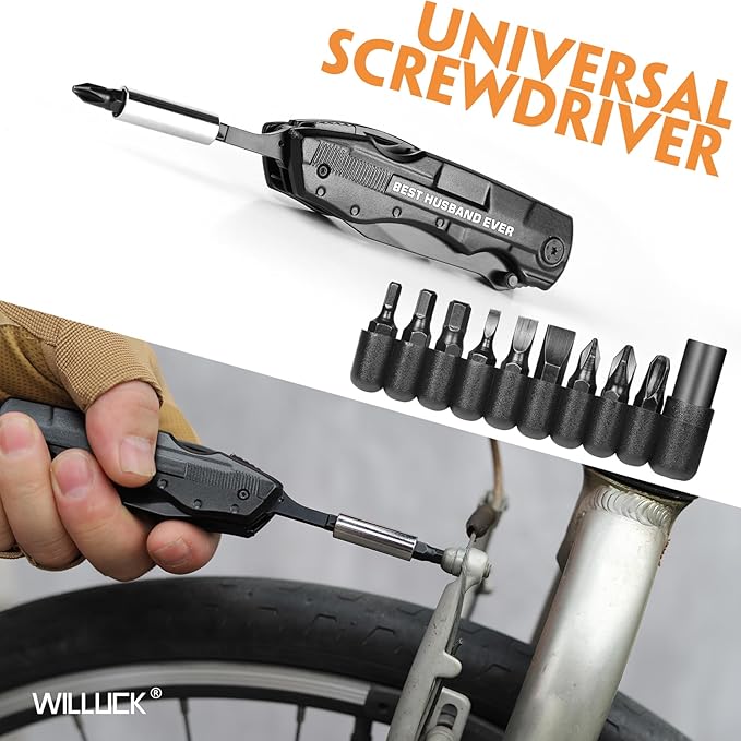 Gifts for Husband Him - Fathers Day Ideal Gifts for Husband, "BEST HUSBAND EVER" Multitool Knife - Husband Birthday Gift, Gifts for Husband from Wife - Anniversary Valentines Day Practical Gifts