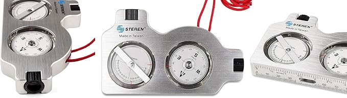 Satellite Finder - Surveyors Compass - Surveyor Compass - Clinometer Forestry - Survey Compass - Inclinometer Compass - Compass Inclinometer - Compass Clinometer Offroad - Survey Tools - STEREN