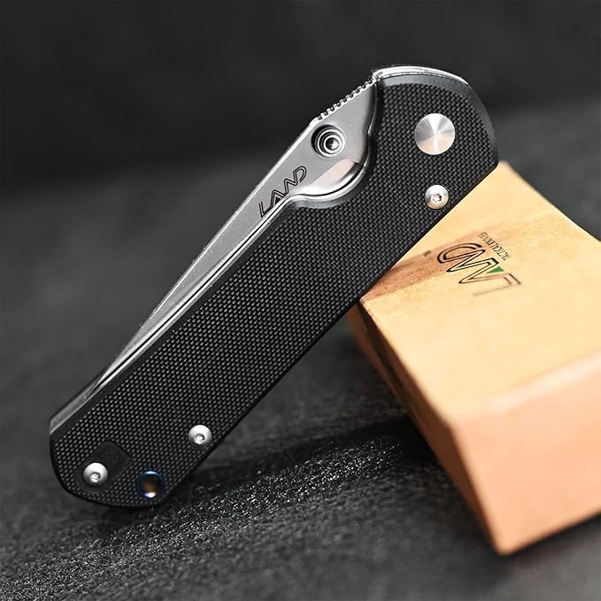 LAND Outdoor Hunting Survival Camping EDC Tool Pocket Folding Knife (910)