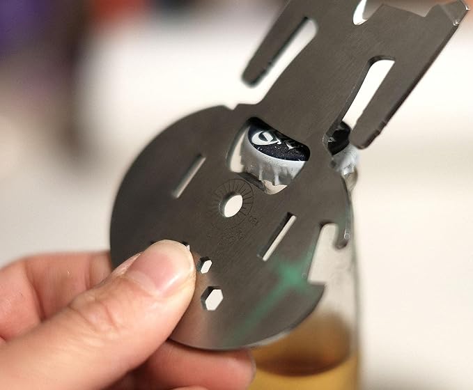 Star Trek: The Next Generation U.S.S. Enterprise-D 8-In-1 Multitool Kit | Includes Screwdriver, Wrench, Bottle Opener, Cord Cutter, Protractor, Hand Tools | Portable Survival Camping Tool