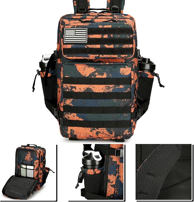 Military Tactical Backpack 45L Hiking Backpacks Men Women Molle Army BackPack Daypack for Camping Fishing Travel