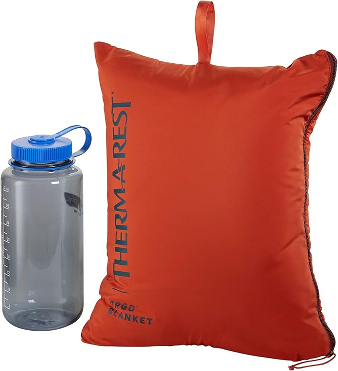 Therm-a-Rest Argo Insulated Camping and Backpacking Blanket, Tomato