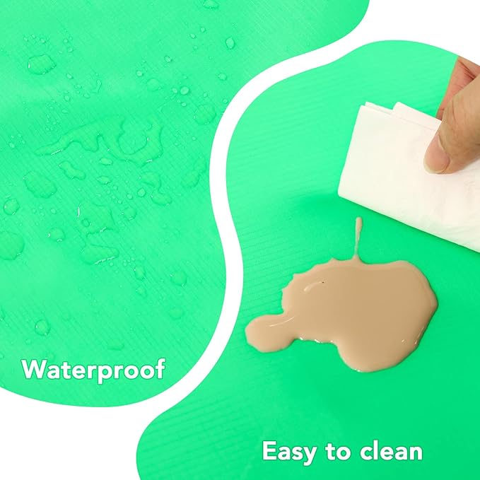 PY SUPER MODE Beach Blanket Waterproof Sandproof, Extra Large 78''× 82'' Beach Mat for 4-7 Adults, Lightweight & Portable Picnic Blankets for Camping, Traveling, Hiking