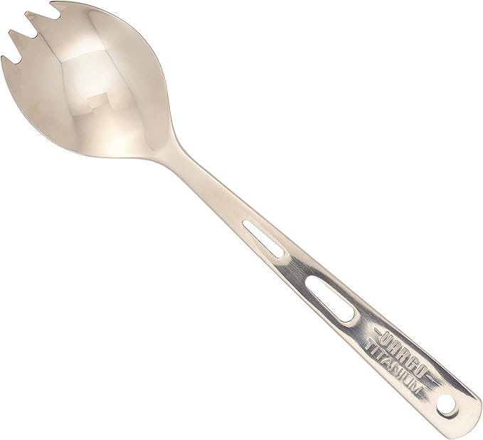 Vargo Titanium Spork - Lightweight and Durable Camping and Backpacking Utensil