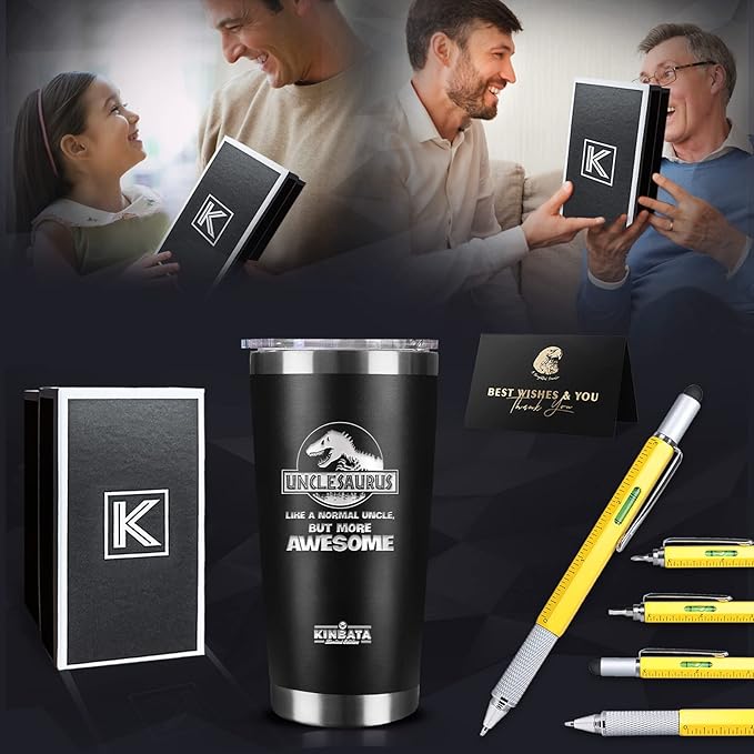 Birthday Gifts for Uncle-Fathers Day Unique Gifts for Uncles from Nieces Best Uncle Gifts Sets from Nephew Inspirational Christmas Gifts for Uncle29