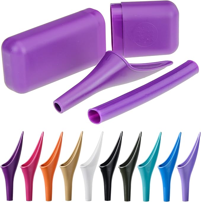 SHEWEE Extreme Female Urinal – UK Made Reusable Pee Funnel, Travel Essential Camping Accessories Festival Essential, Stand to Pee Female Urination Device