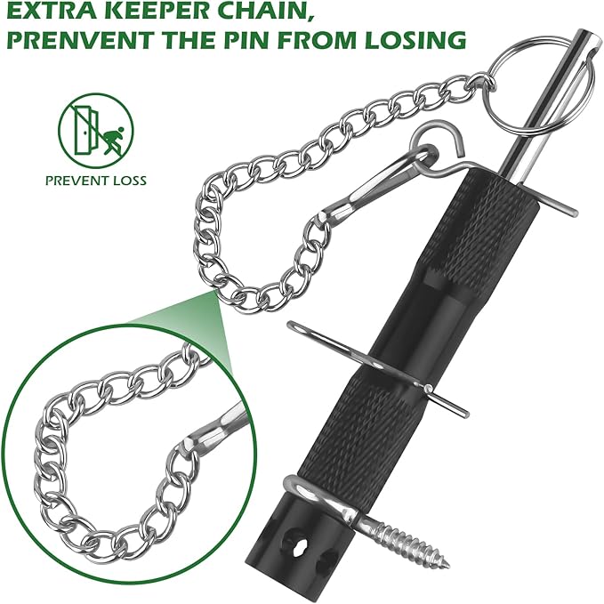 Perimeter Trip Alarm,Trip Wire Alarm Device,Use 209 Primers, Early Warning Security System for Camping and Property Safety