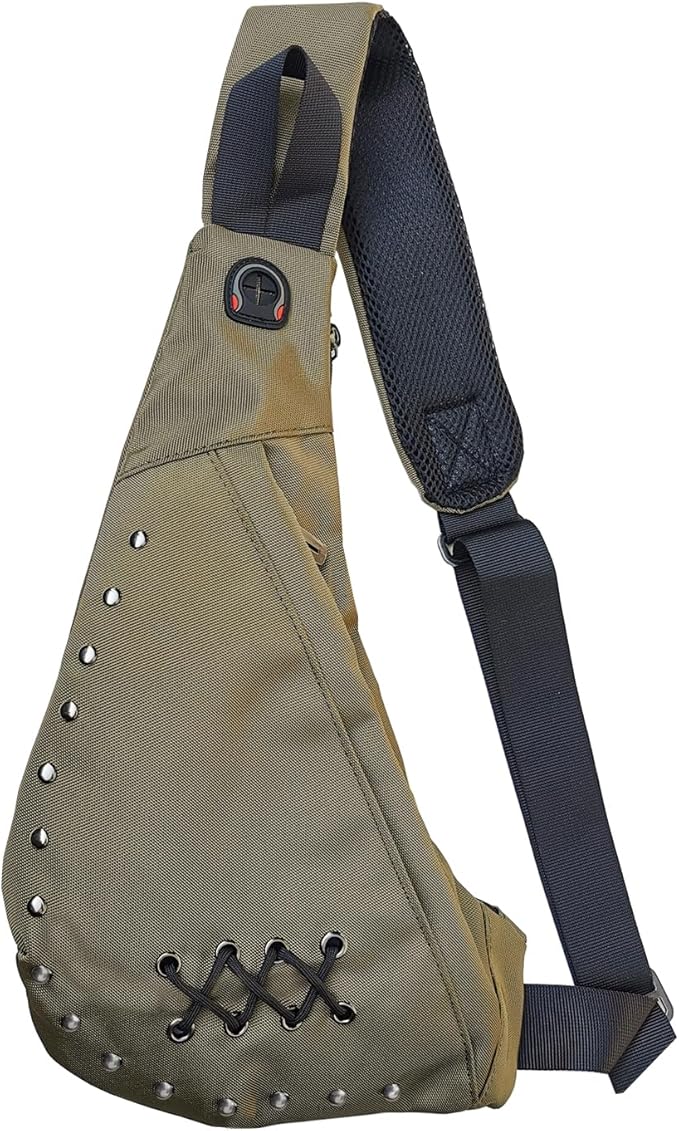 Nylon Sling Chest Bag Daypack Bicycle Travel Gym Backpack