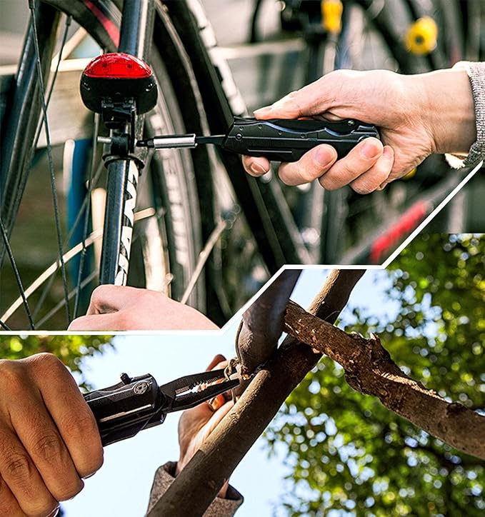 Multitool pocket Knife 16 in 1,with Saw,Blade,Plier,Screwdrivers,Bottle Opener,Folding knife,for Camping,Outdoor Survival knife,Emergency Use,Perfect Gifts for Men and Dads