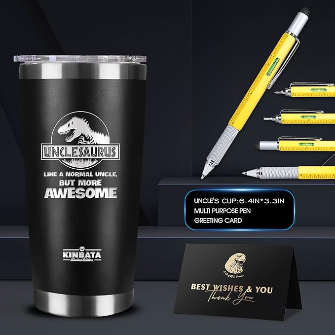 Birthday Gifts for Uncle-Fathers Day Unique Gifts for Uncles from Nieces Best Uncle Gifts Sets from Nephew Inspirational Christmas Gifts for Uncle29