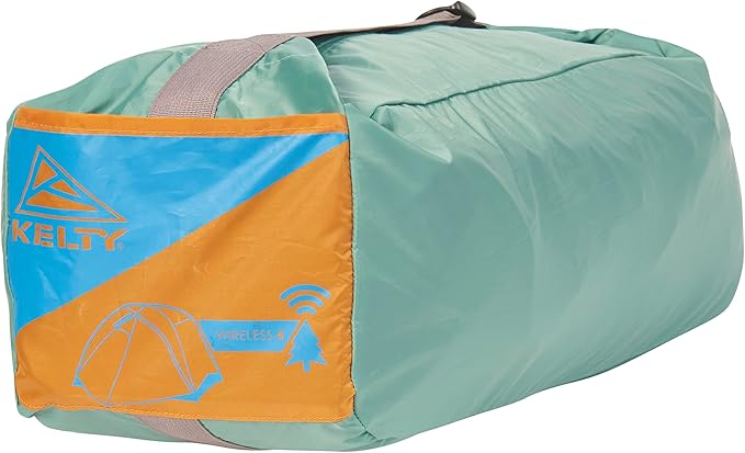 Kelty Wireless Freestanding Car Camping Tent, 2 4 or 6 Person Sleeping Capacity, Two Doors + Two Vestibules, Campground Festival Backyard Shelter, 2022