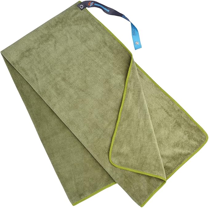 Gym Towels for Men 20inch X 40inch Women Travel Sweat Fast Drying Compact Towel for Working Out Microfiber Camping, Sports Absorbent Hiking, Backpacking, Yoga, Exercise