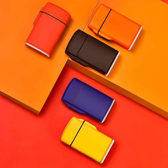 Navpeak Mini Torch Lighter Windproof Jet Flame Butane Pocket Refillable for Candles, Firework, Camping, Fireplaces, Gas Stove, BBQ & Survival Gear 5 Pack Assorted Colors (Butane not Included)