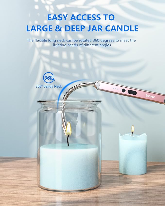Candle Lighter Long Lighter (Pink)
