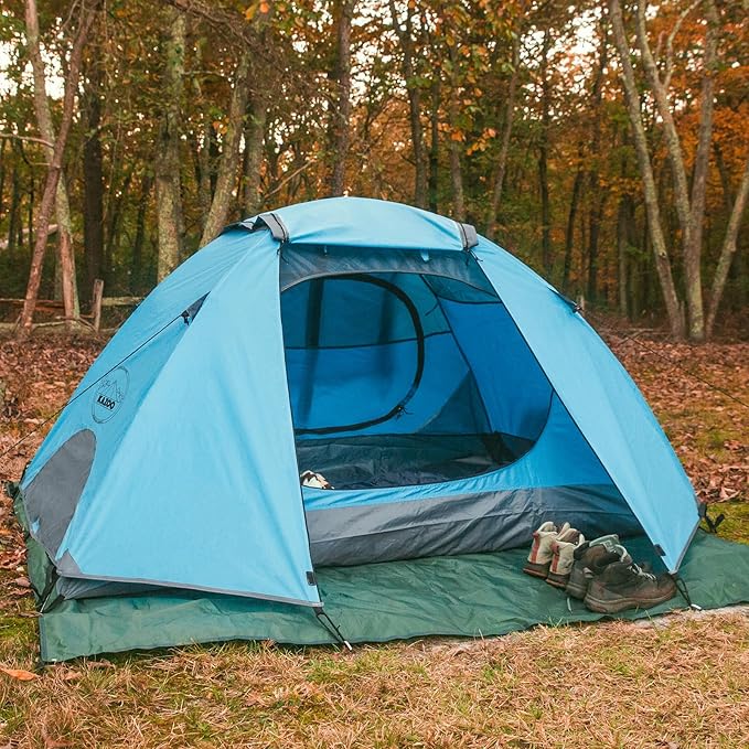 KAZOO Waterproof Backpacking Tent 2/3 Person Lightweight Camping Tents 2/3 People Hiking Tents Aluminum Frame Double Layer