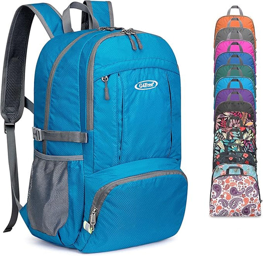 G4Free 40L Lightweight Packable Hiking Backpack, Waterproof Travel Daypack