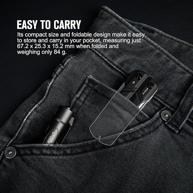 OKNIFE Otacle P1 11-in-1 Multi-Plier, Lightweight Multitool Pliers with Scissors, Bottle Opener and Screwdriver, EDC Gear with Lanyard Hole