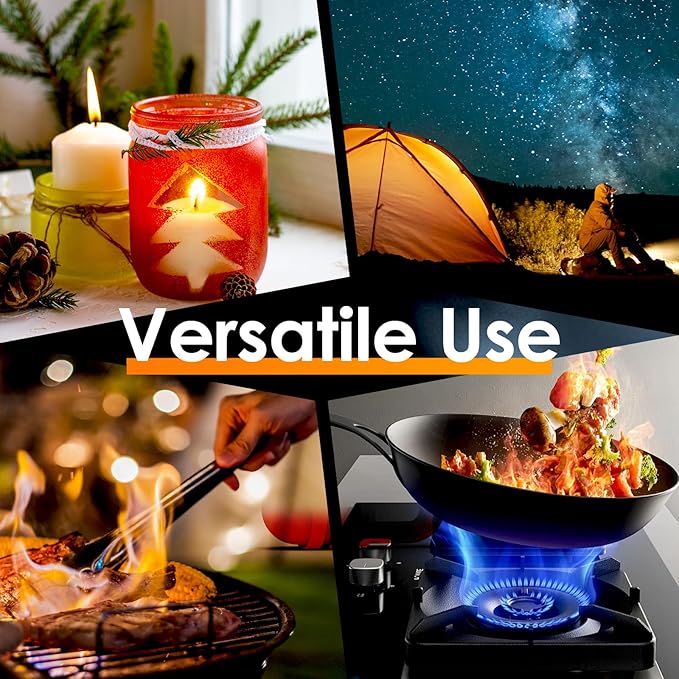 Gifts for Men Women Electric Lighter - Christmas Stocking Stuffers for Adults Dad Wife Husband Gift Ideas Rechargeable USB Arc Plasma Candle Lighters Camping Gear Cool Gadgets BBQ Grill Accessories