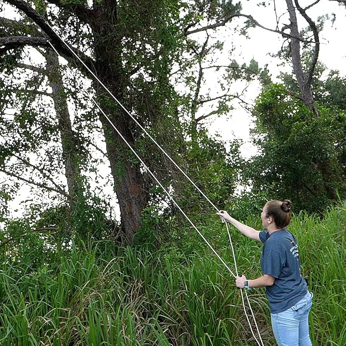 CAMILLUS 20" High Limb Durable Easy-to-Use Outdoor Branch Chain Saw with Weighted Handle & Carrying Pouch | Dual-Directional Cutting Action, Black