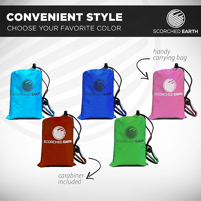 Pocket Blanket for Beach, Travel, Outdoor, Camping, Hiking, Picnic, Festival, Sports - Water Resistant, Compact, Durable Tarp - Corner Pockets, Bag, Built in Stakes (Rose Pink, 60x55)