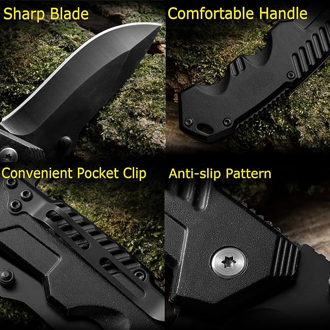 Engraved Pocket Knife, Birthday Gifts for Dad Birthday, Fathers Day, Christmas, Unique Gifts for Dad from Daughter Son